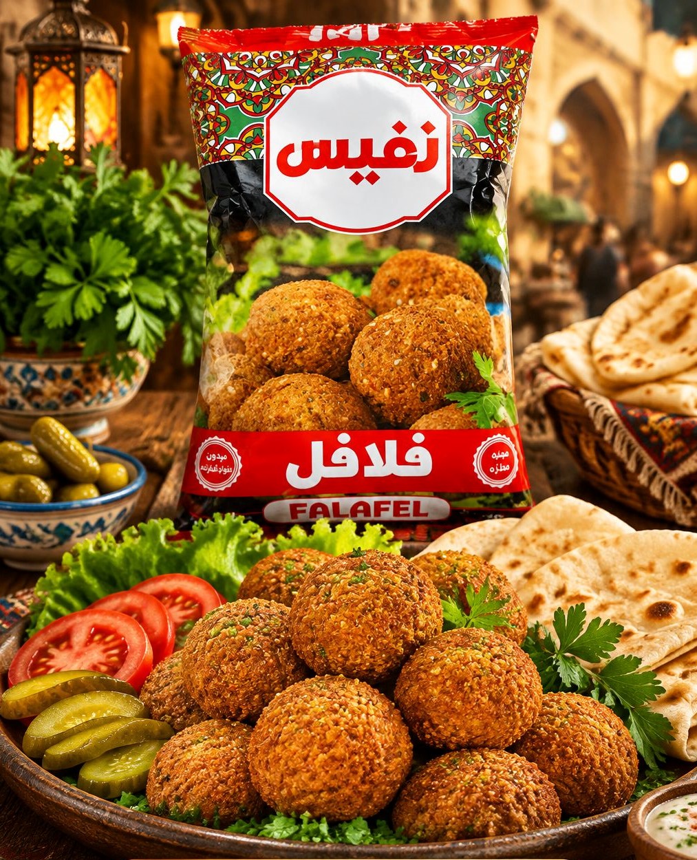فلافل 800 گرم نفیس